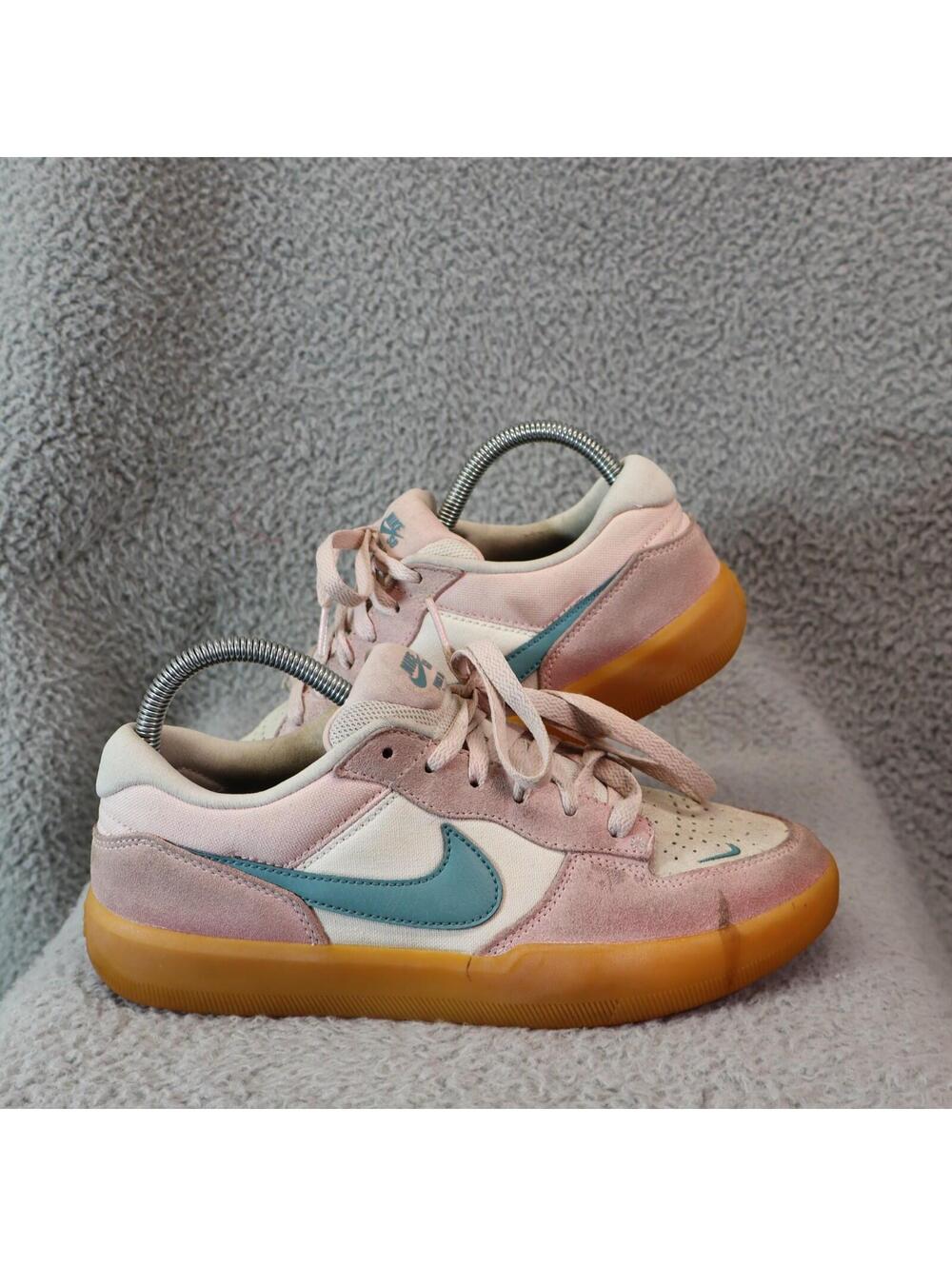 Nike SB Force 58 Pink Bloom Teal Gum Men sz 7 DV5477-600